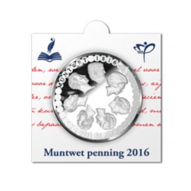 200 jaar Muntwet penning 2016 in Munthouder 