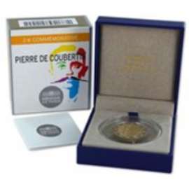 Frankrijk 2 euromunt 2013 PROOF "Pierre de Coubertin" 