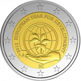 België 2 Euro "Ontwikkeling" 2015