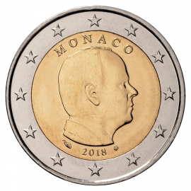 Monaco 2 Euro 2018 UNC 