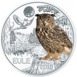 3 euro Oostenrijk 2018 BU  Uil