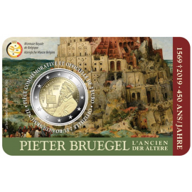 2 euro België 2019 ‘ 450 jaar Bruegel’  BU coincard Franse