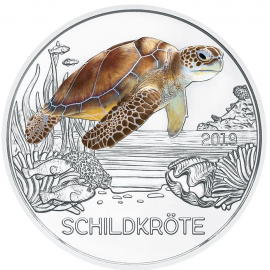 3 euro Oostenrijk 2019  'Schildpad'