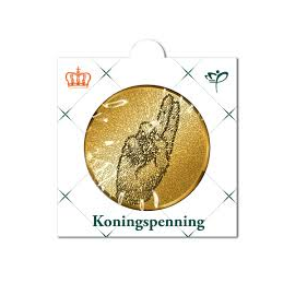 Koningspenning 2014 Special Edition in munthouder
