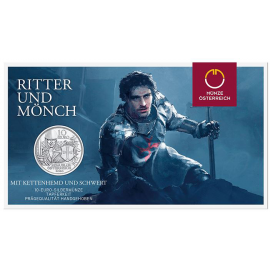  Oostenrijk 10 Euro Dapperheid 2020 Zilver BU Coincard