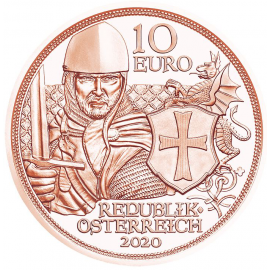 Oostenrijk 10 Euro Dapperheid 2020 Koper UNC