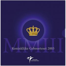 Nederland Themaset 2003  Koninklijke Geboorteset