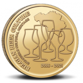 België 2,5 euro 2021 ‘5 jaar Belgische biercultuur’