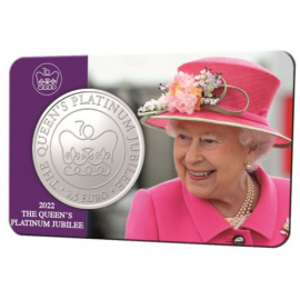 Malta 2 ½ euro 2022 ‘Koningin Elizabeth II platina jubileum’ coincard