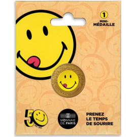 Frankrijk 2022 Smiley Sweet Mini Medal in Coincard