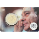 Frankrijk 2 euro 2022  Jacques Chirac Coincard