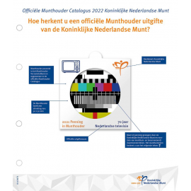 Nederland Munthouder Catalogus KNM 2022