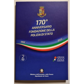 Italië 2 Euro Staatspolitie  2022 Coincard