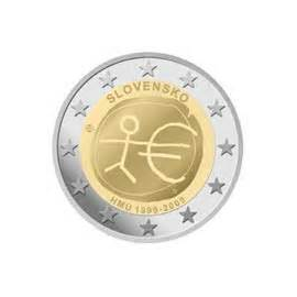 Slowakije 2 Euro "10 Jaar EMU" 2009