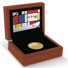Nederland Nederland 150 jaar Piet Mondriaan tientje 2022 Goud