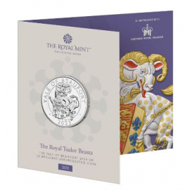 Engeland £5  The Royal Tudor Beasts - Yale of Beaufort 2023 Blister