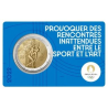Frankrijk 2 euro 2022 OS 2024 coincard ( willekeurige kleur )