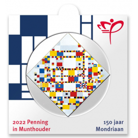 Munthouder 2022  150 jaar Mondriaan Penning