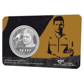 Nederland Sven Kramer penning 2022 in coincard