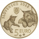 Slowakije 5 Euro "Lynx" 2022