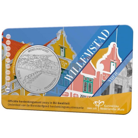 *Nederland Willemstad Vijfje 2023 BU coincard