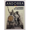 Andorra 2 euro 2022 Legend of Charlemagne Coincard