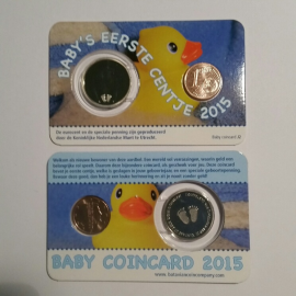Baby Coincard 2015 Jongen