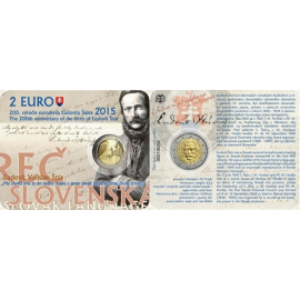 Coincard  Slowakije 2 euro 2015 "Ludovit Stur"