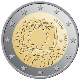 Litouwen 2 euro 2015 'Europese Vlag'  