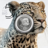 Zuid Afrika Big 5 Series II Leopard Zilver 1 Oz 2023 Coincard