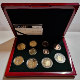 Luxemburg Proof Set 2023 munttekens KREMNICA Mint (Slowakije)