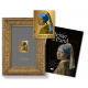 Postzegel met goud Meisje met de Parel (limited edition)