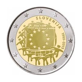 Slovenië 2 euro 2015 'Europese Vlag'  