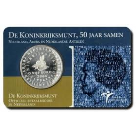 De Koninkrijksmunt vijfje  2004  in coincard