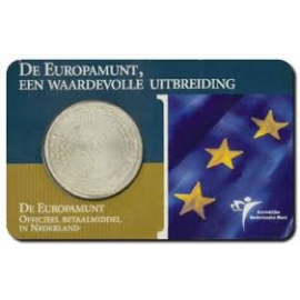 De Europamunt vijfje  2004  in coincard