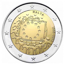 Malta 2 euro 2015 'Europese Vlag'    UNC